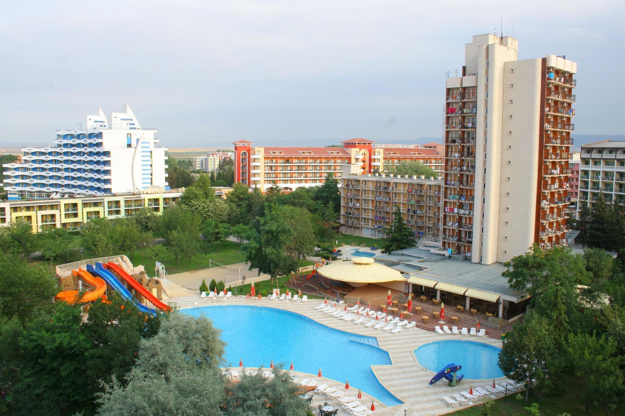 Hotel Iskar & Aquapark Sunny Beach Exterior foto